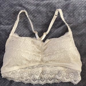 White All Lace Bralette